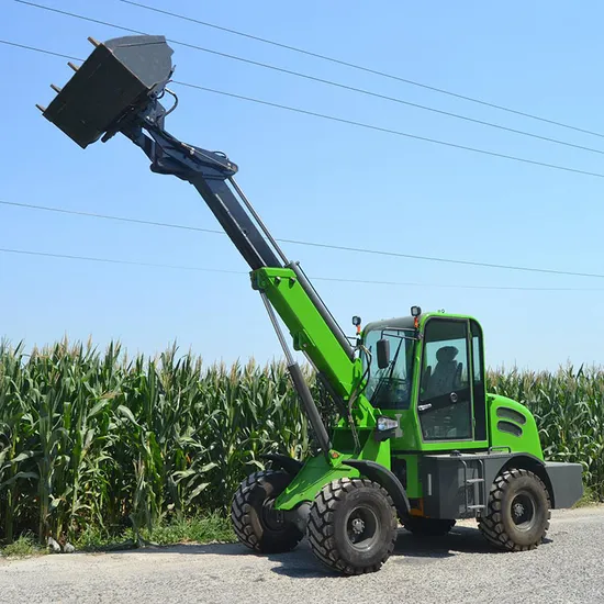 Double Layer Paint Good Telehandler Telescopic Wheel Loader with Stepless Automatic Transmission