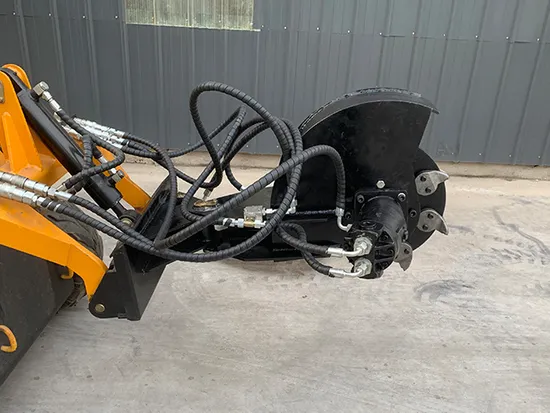 Cheapest EPA Multi Function Skid Steer Loader Automatic Leveling Electric Skid Steer Loader Rock Drill Attachment for Skid Steer 