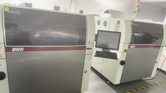 SMT PCB Solder Paste Stencil Equipment Asm Dek Tq Printer 