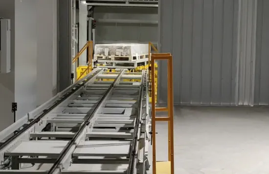 Advanced Chain Turntable System for Streamlined Pallet Management Solutions 