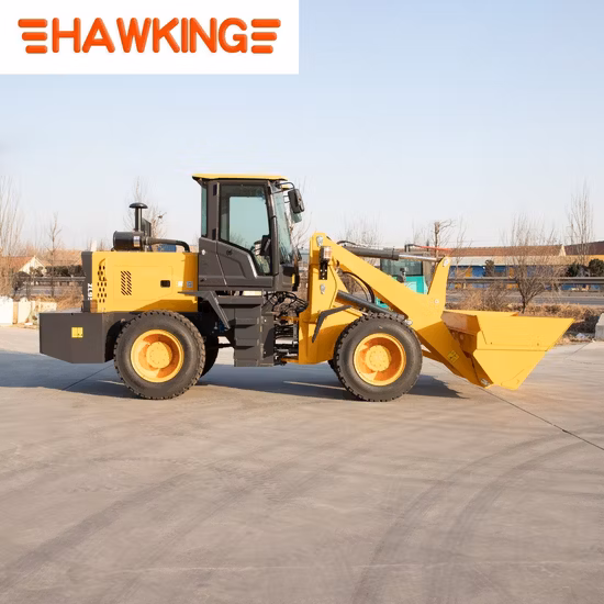 Hot Sale 3ton Small Wheel Loader for Farm CE ISO Euro V 5 Emissions EPA 4 Japanese Engine Mining Machinery Manufacturing Direct Wholesale Automatic Transmission