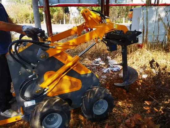 Bucket Automatic Leveling Imported Engine CE EPA Euo5 Suitable for Mini Skid Steer Loaders in Multiple Industries 