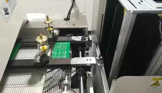 Automatic PCB Unloader in SMT Line 