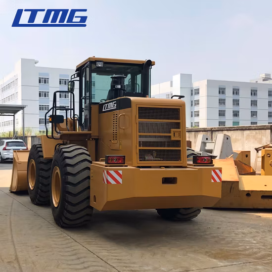 CE ISO Dual Lifting Arms 5, 000kg Loader Automatic Transmission Wheel Loader
