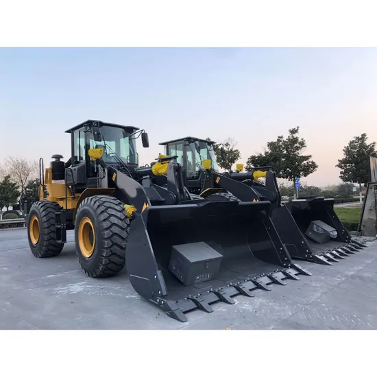 New 5t Loader Automatic Driving Payloader 3.2m3 Bucket Wheel Loader Zl50gn Xc958 